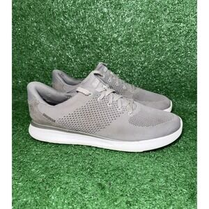 Kizik Lima Men's Size 11.5 Wide Grey White Comfort Shoes Athletic Sneaker